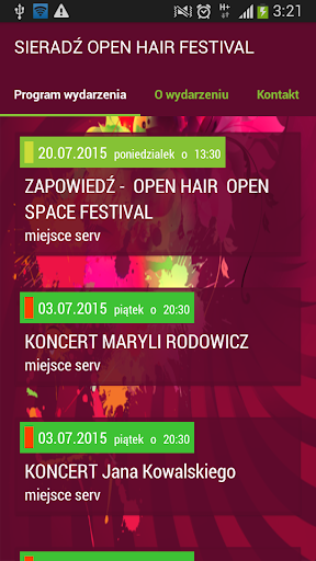 SIERADZ OPEN HAIR FESTIVAL