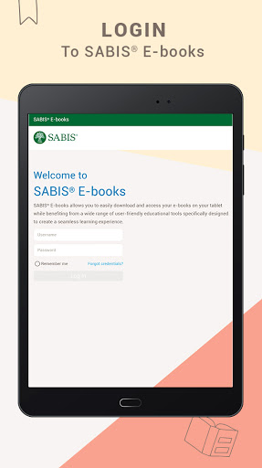 Screenshot SABIS® E-books