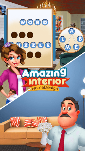 Screenshot Amazing Interiors: Word Puzzle