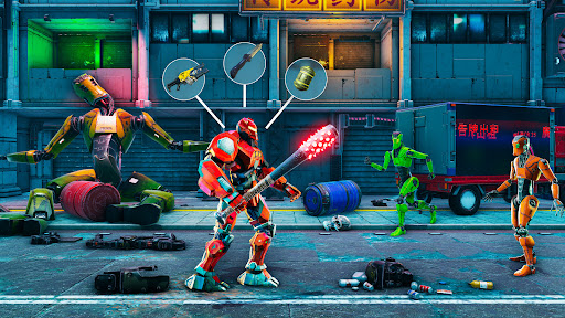 Screenshot Robot street Fighting Games