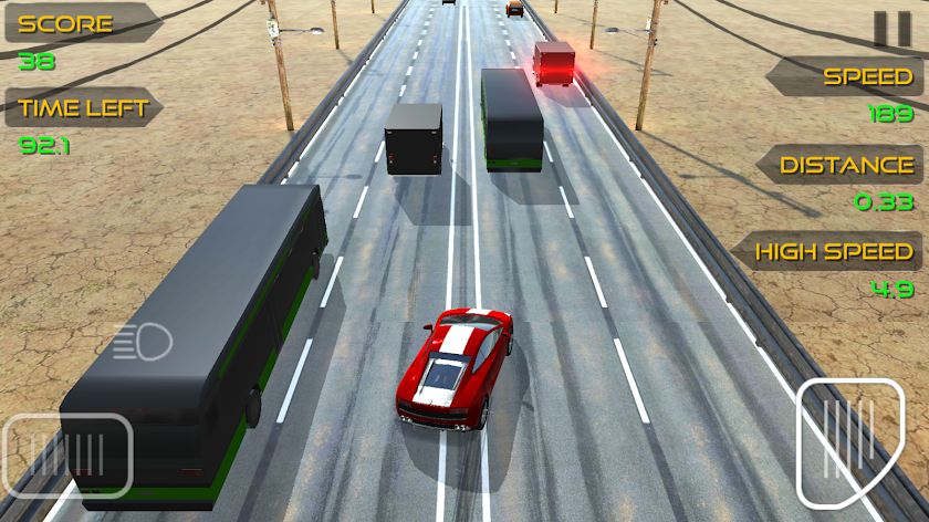 Highway Traffic Simulator Screen 1