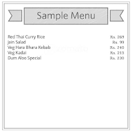 Sarang Veg menu 1