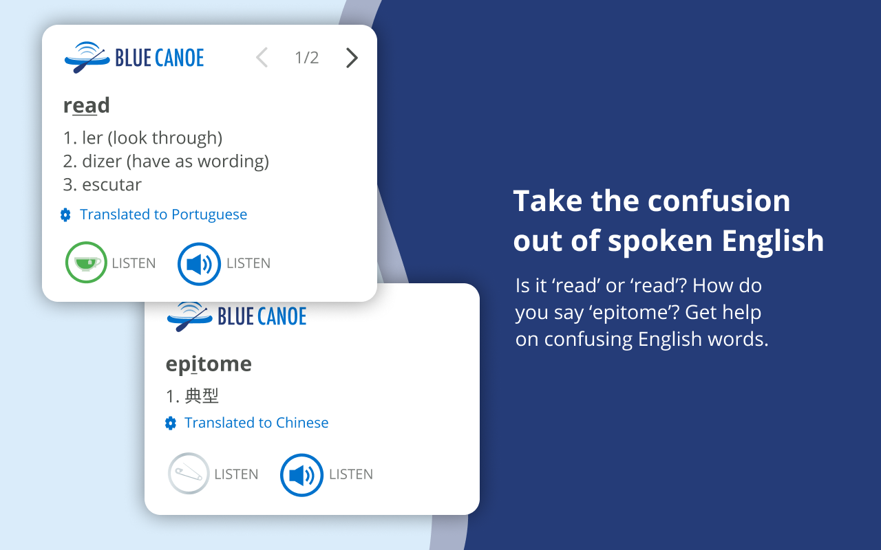 Blue Canoe Pronunciation Dictionary Preview image 3