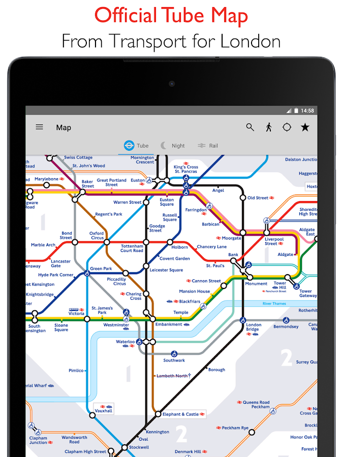 Tube Map London Underground App 