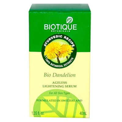 Biotique Bio Dandelion - Ageless Lightenning Serum