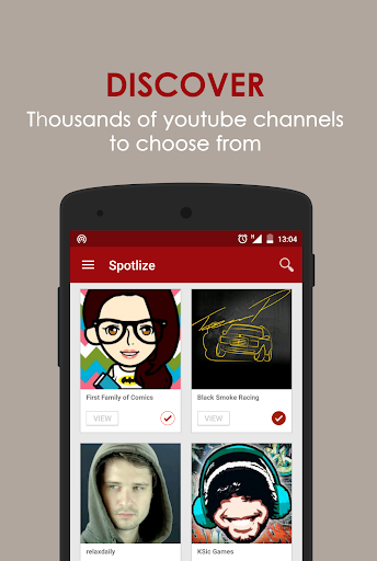 Spotlize - Discover youtubers