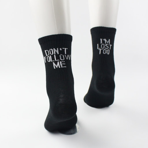Title 3, Casual Men And Women English Alphabet Socks In ...