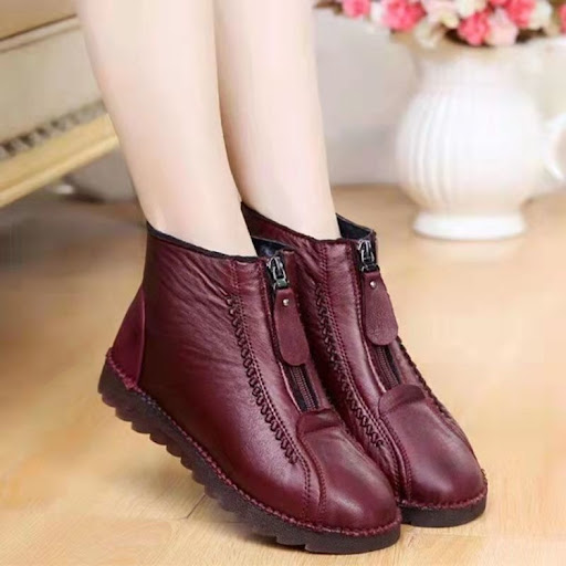 Title 3, Winter New Cotton Shoes Women Plus Velvet Anti-...