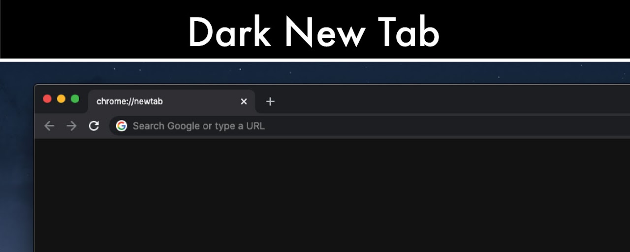 Dark New Tab Preview image 2