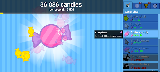 Screenshot Candy Clicker 2