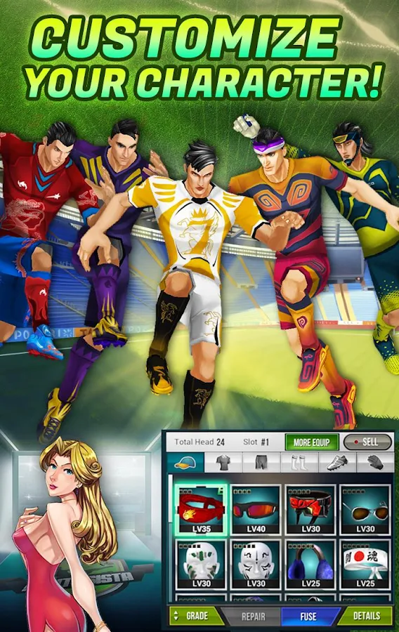   Football Saga Fantasista: captura de tela 