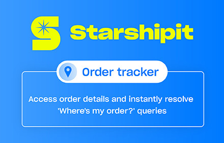 Starshipit Order Tracker small promo image