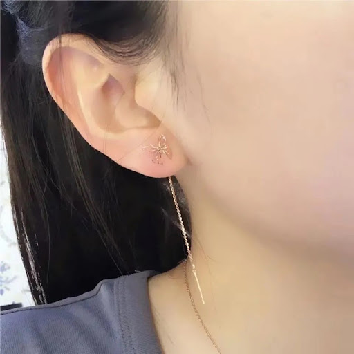 Title 6, Earline Butterfly Long Tassel Korean Fashion Ea...