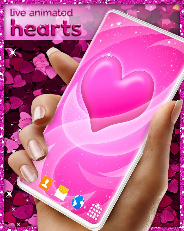 Preuzmi Pink Hearts Live Wallpaper Heart Wallpapers Apk Najnoviju Verziju 6 4 2 Za Android Uređaje Apkzip Com - preuzmi how to get free robux special tips 2019 apk najnoviju