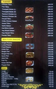 Himalaya Restaurant menu 1