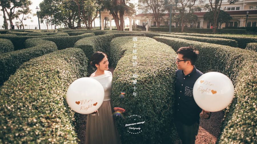 Fotografo di matrimoni Lawrence Chung (lawrenceconcept). Foto del 15 gennaio 2018