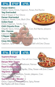 Pizza The Word menu 2