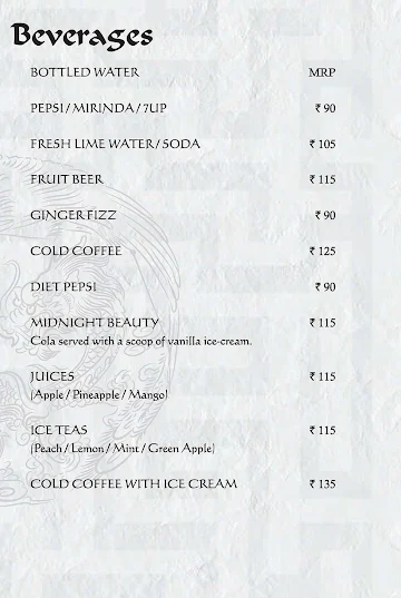 Berco's menu 