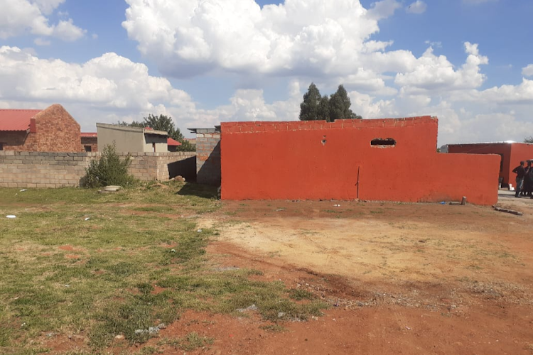 The building in Vosloorus Ext 2 in which the attack on the Vision of God church congregants took place over the Easter weekend, leaving one person dead at the scene and two others critical in hospital.