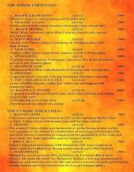 Kaafila menu 1