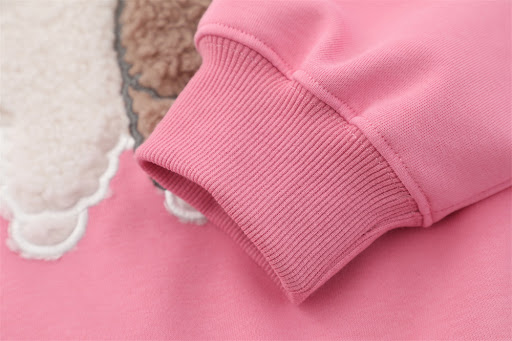 Title 10, Cartoon Alpaca Embroidered Hooded Sweater for M...