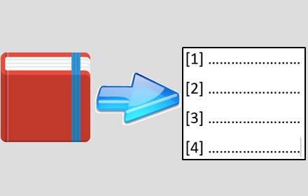 Bookmarks to References Preview image 0