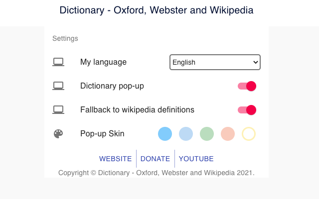 Dictionary - Oxford, Webster and Wikipedia Preview image 2