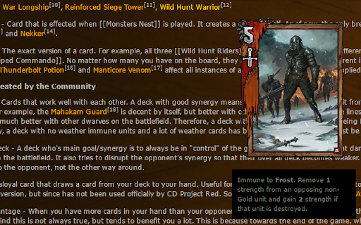 Reddit Gwent Card Preview