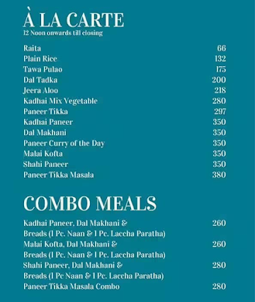 Haldiram's menu 