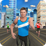 Cover Image of Télécharger Marathon Race Simulator 3D: Running Game 1.0 APK