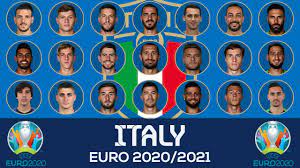 Italy's team 2020