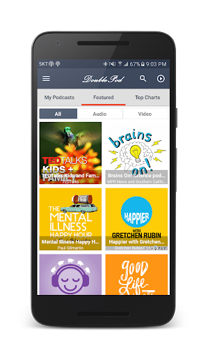 DoublePod Podcasts for android