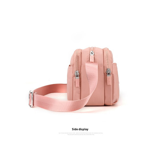 Title 24, Simple nylon small square bag for women. Lightw...