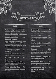 Ministry Of Brew menu 3