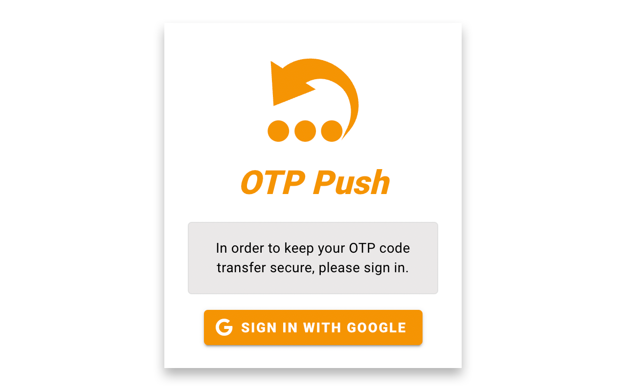 OTP Push Preview image 1