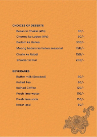 Traditional Mix Culture menu 8