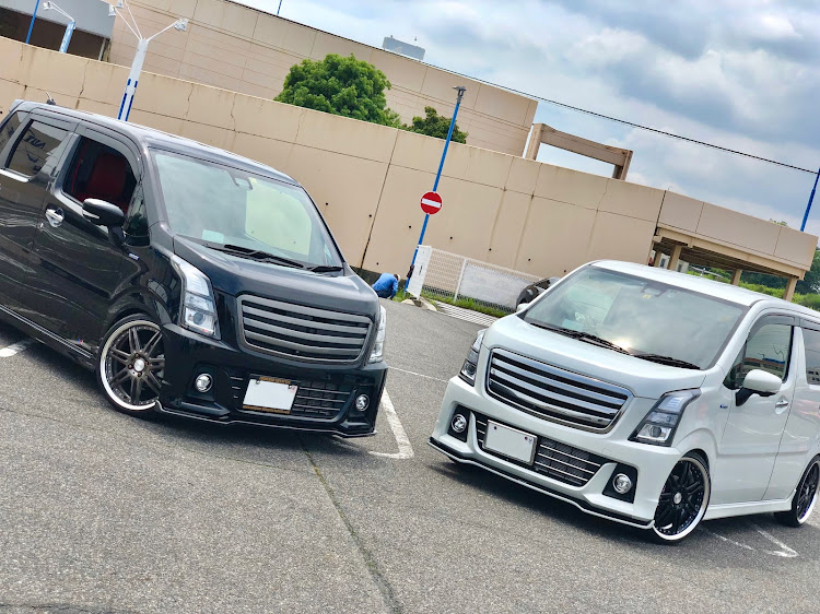 ワゴンRスティングレーのオートプラネット・オートプラネット名古屋 〜Cars&Coffee〜・コラボ・楽しすぎた・暑かったに関するカスタム事例の投稿画像8枚目