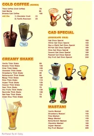 Parnashree Cafe menu 3