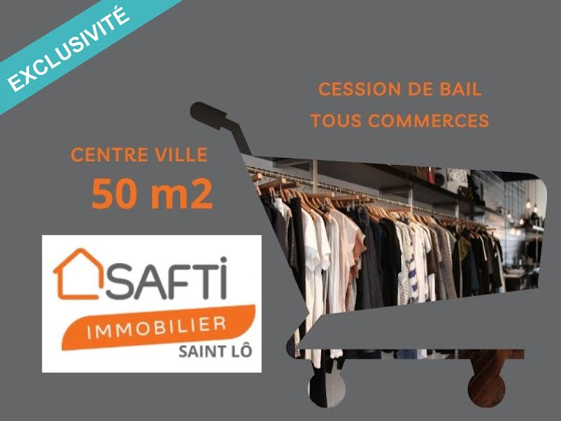 Vente locaux professionnels 2 pièces 50 m² à Saint-lo (50000), 76 000 €