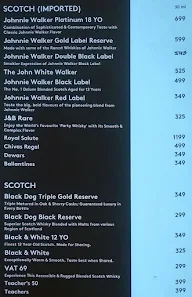 Bricks And Barrels -Kyro menu 6