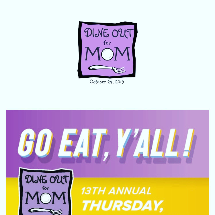 Celebrating, Let There Be Mom, Thursday, Oct. 24th! Our local Charity! We need your support. Come & eat with us! We have a huge GF menu. See you soon