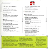 Cafe 17 - Taj Palace menu 4