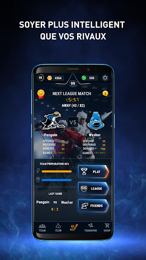 Code Triche Big6 Hockey Manager  APK MOD (Astuce) 5