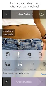 Photo retouch by real people! screenshot 6