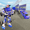 US Police Robot Transport Truck Driving Games icon