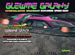 Intergalactic Space Speed Cruiser, Glewme Galaxy