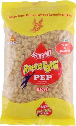 Bambino Pep Elbow Macaroni Pasta - 200 gm