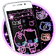 Download Neon Love Kitty Theme For PC Windows and Mac 1.1.3