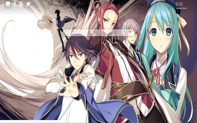 Kenja No Mago Wallpaper Google Chrome Theme
