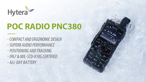 Hytera New PoC Radio PNC380 (Graphic: Business Wire)